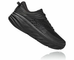 HOKA|Men's Bondi 7 Black / Black