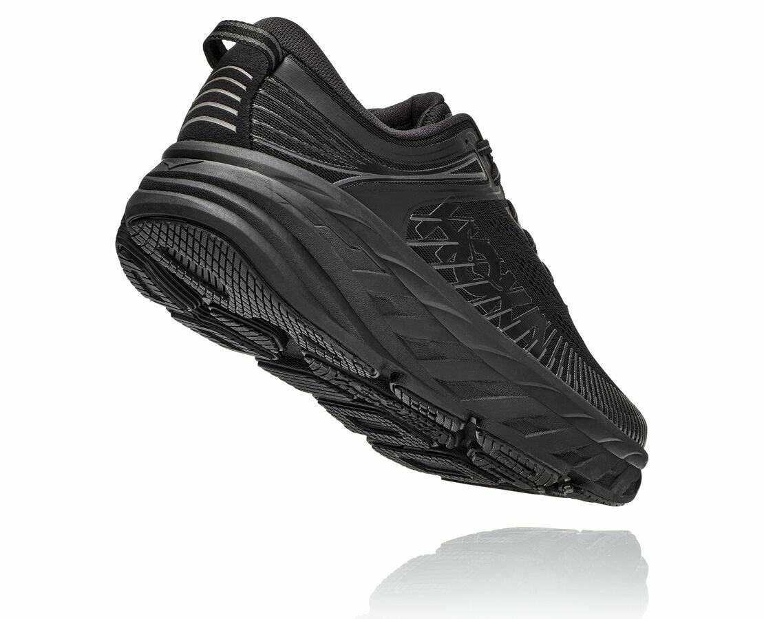 HOKA|Men's Bondi 7 Black / Black