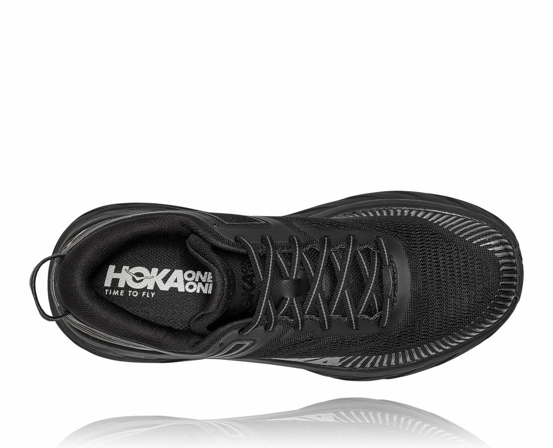 HOKA|Men's Bondi 7 Black / Black