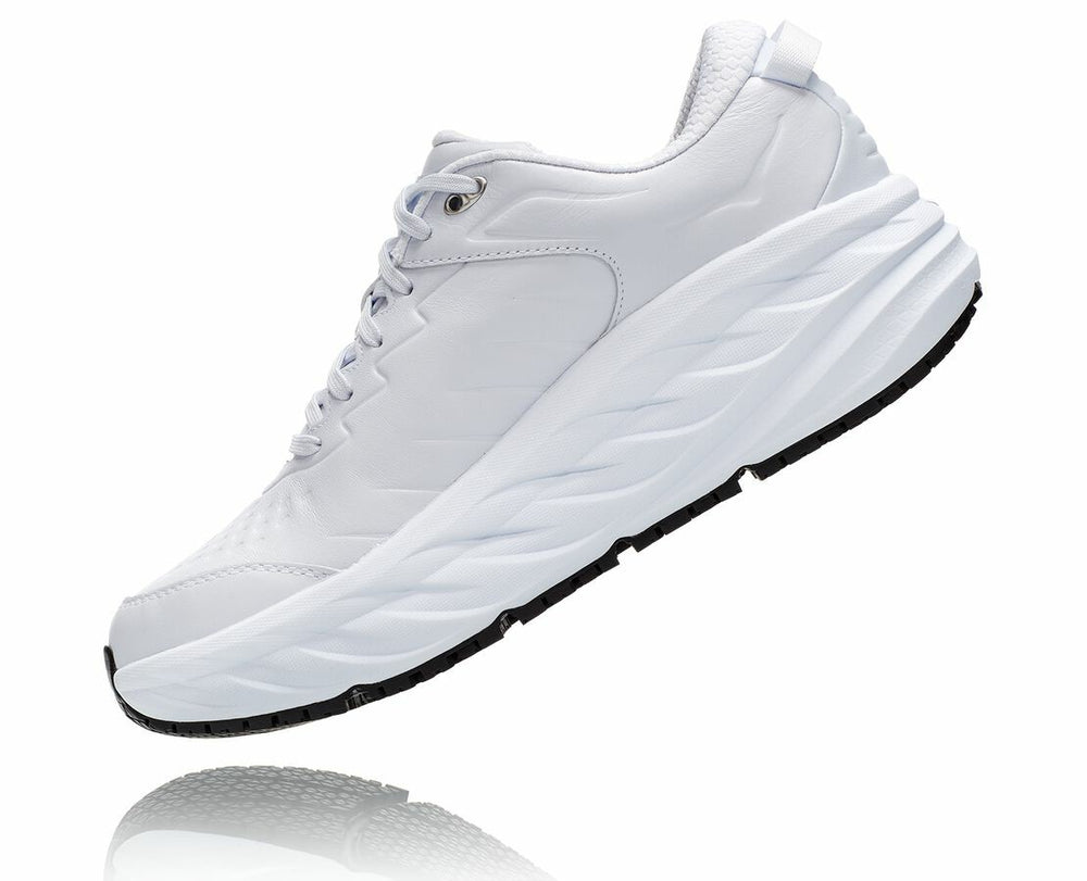 HOKA|Men's Bondi Sr White / White