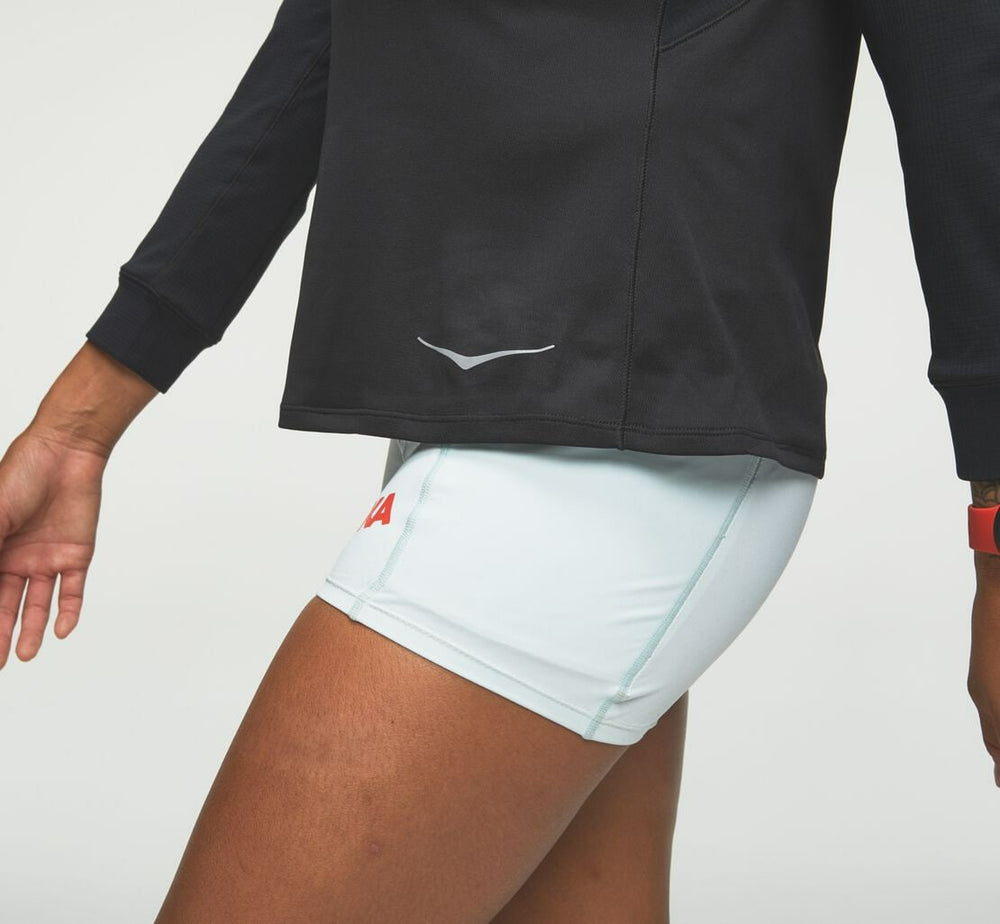 HOKA|Women's Performance 3/4 Sleeve Black