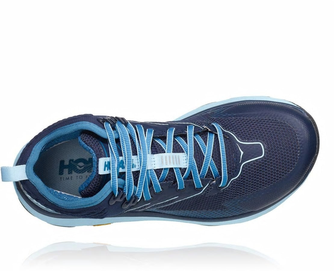HOKA|Women's Toa GORE-TEX Black Iris / Aquamarine