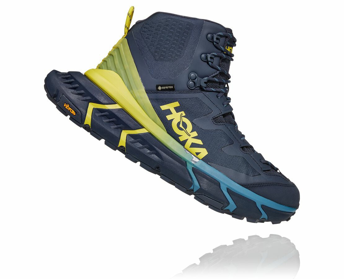 HOKA|Men's TenNine Hike GORE-TEX Ombre Blue / Green Sheen