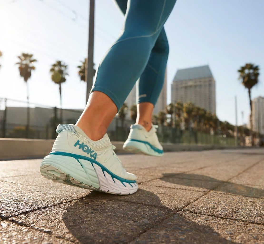 HOKA|Women's Gaviota 3 Morning Mist / Blue Tint