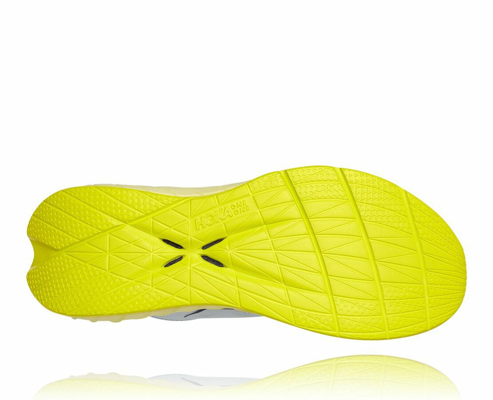 HOKA|Women's Carbon X 2 Blue Flower / Luminary Green