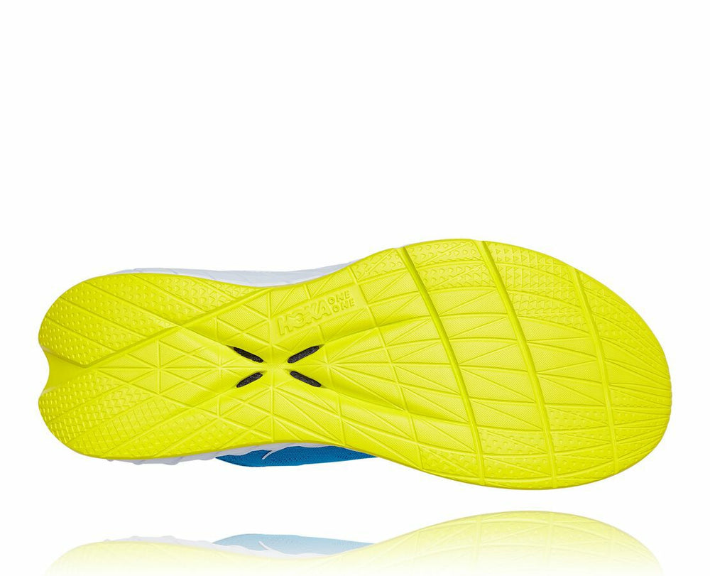 HOKA|Women's Carbon X 2 Diva Blue / Citrus