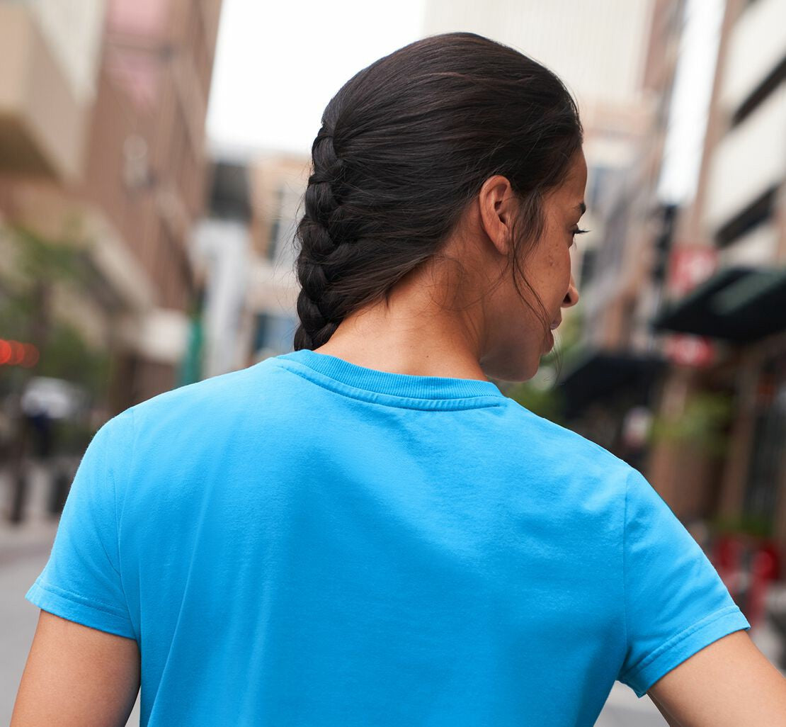 HOKA|Women's Brand Tee Diva Blue