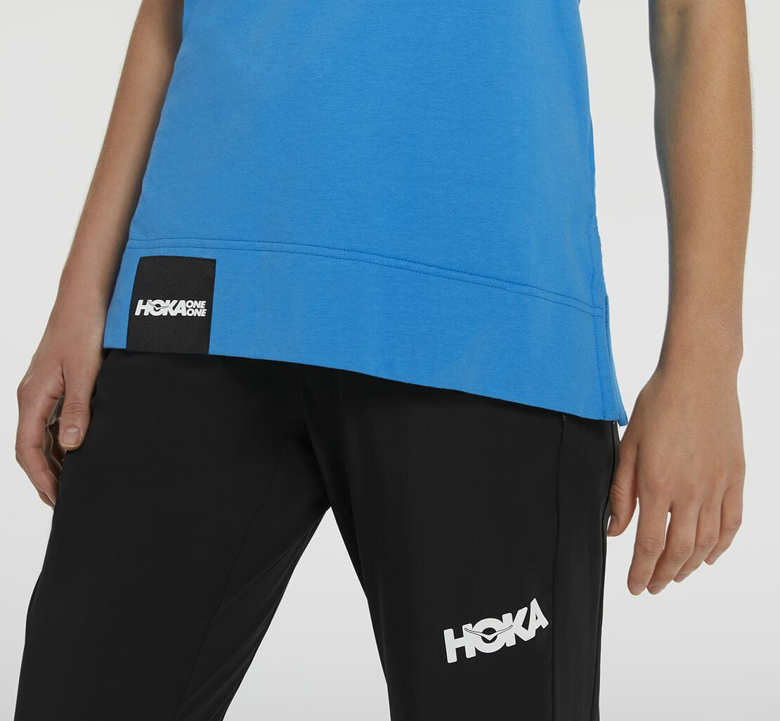 HOKA|Women's Brand Tee Diva Blue
