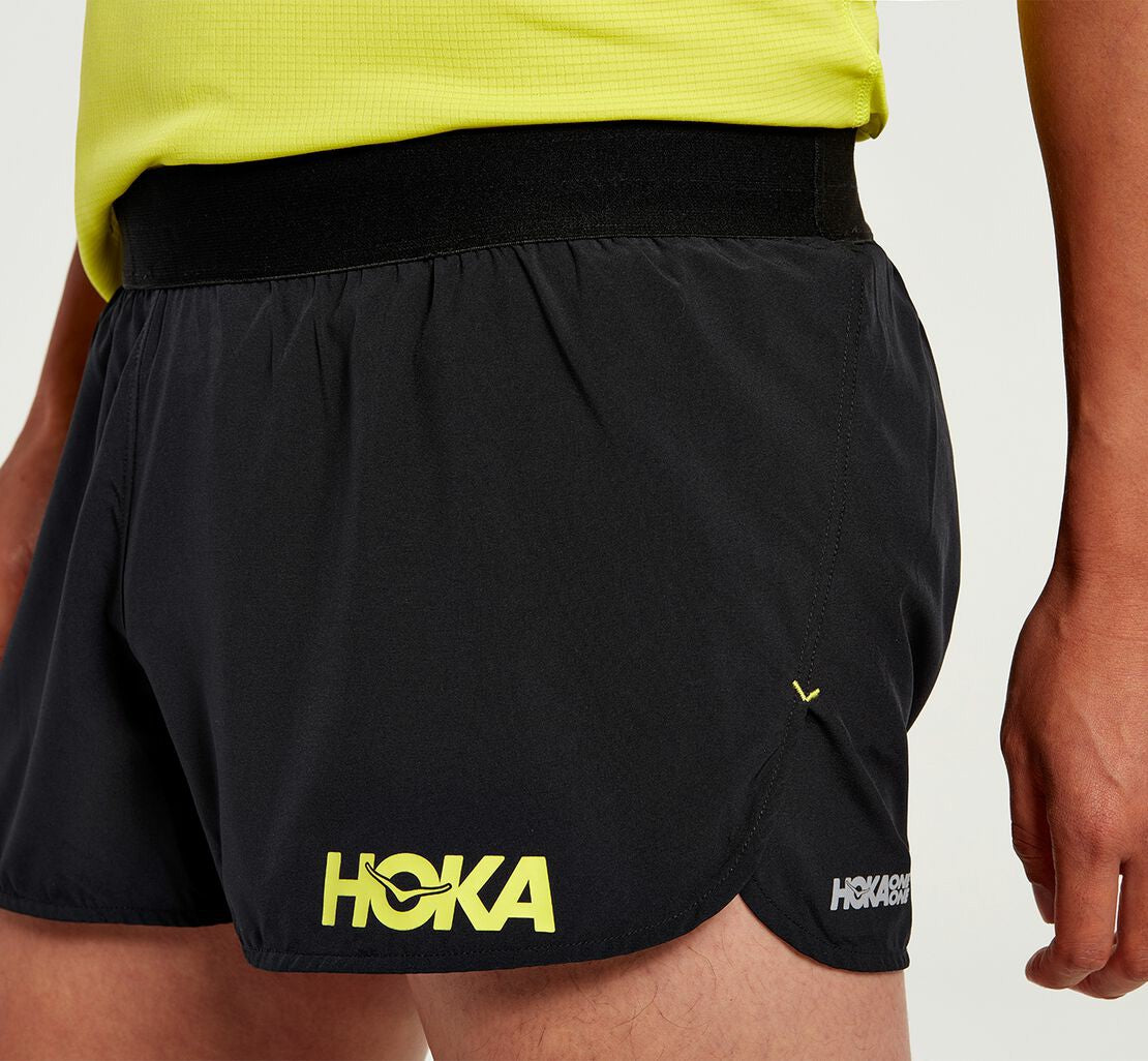 HOKA|Men's Performance Woven 2" Short Black