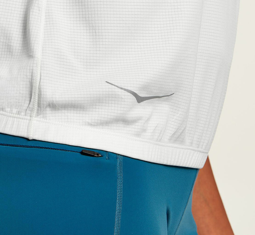 HOKA|Women's Performance Utility Tank White