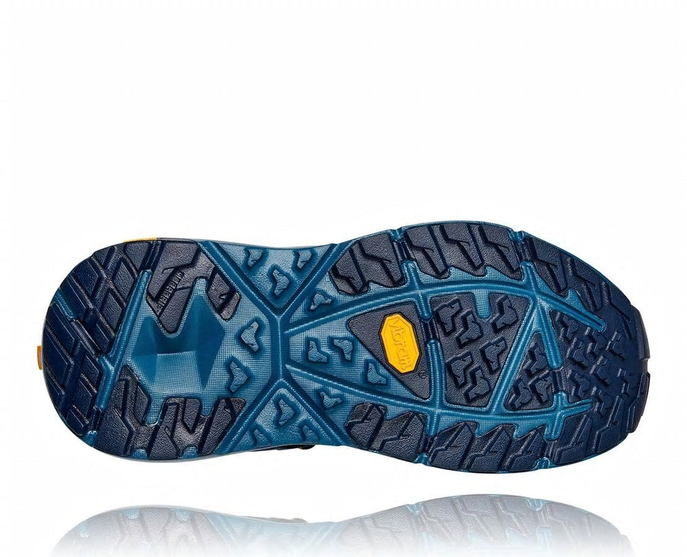 HOKA|Women's Kaha Low GORE-TEX Black Iris / Moroccan Blue