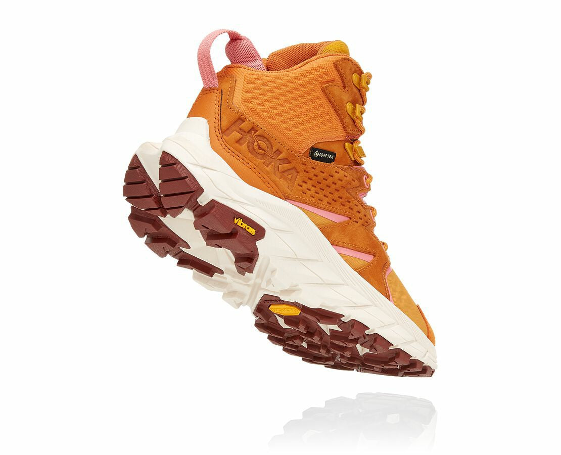 HOKA|Women's Anacapa Mid GORE-TEX Desert Sun / Golden Yellow