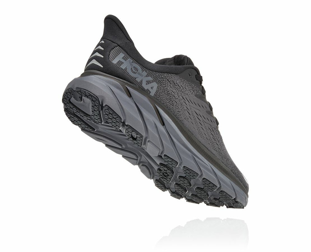 HOKA|Men's Clifton 8 Black / Black