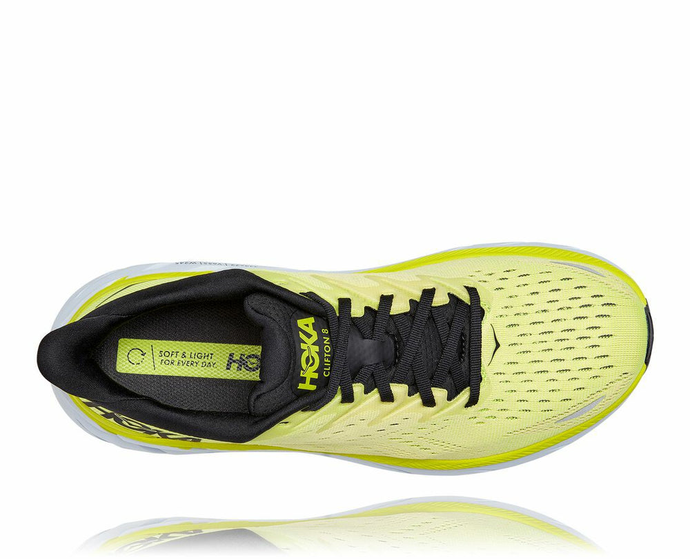 HOKA|Men's Clifton 8 Evening Primrose / Charlock