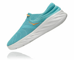 HOKA|Men's Ora Recovery Shoe 2 Aquarelle / Blazing Orange