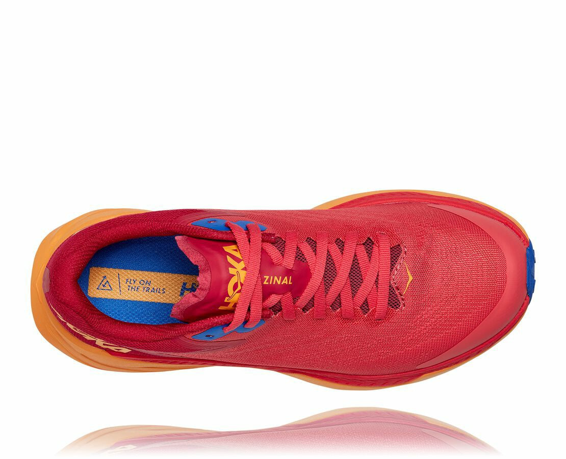 HOKA|Women's Zinal Paradise Pink / Blazing Orange