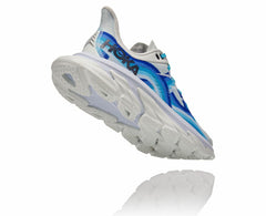 HOKA|All Gender Clifton Edge Geometric Dazzling Blue / Blue Flower