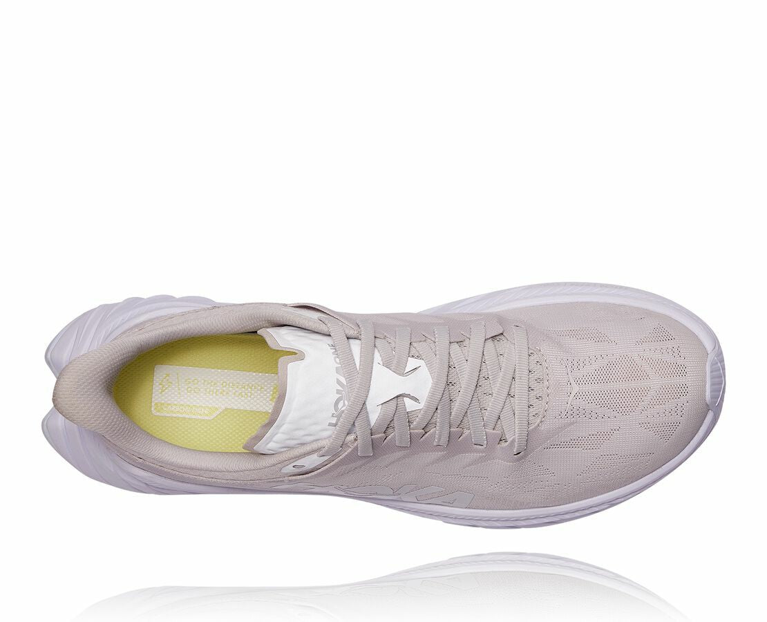 HOKA|All Gender Carbon X 2 Nimbus Cloud / White